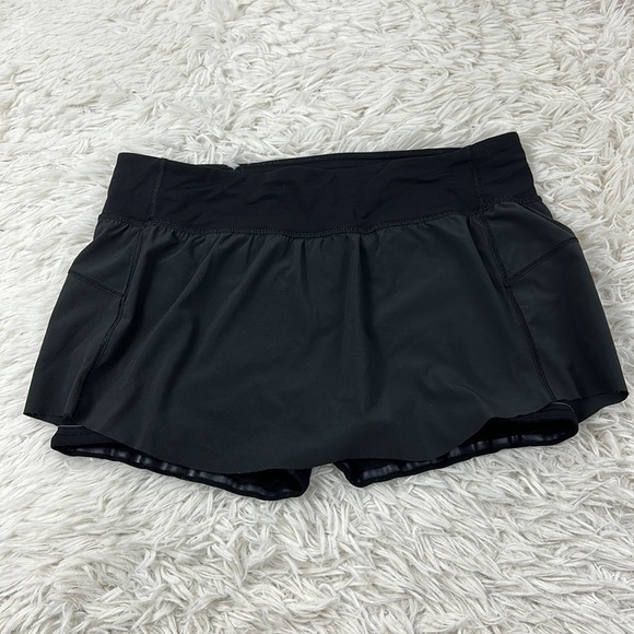 Lululemon Final Lap Skirt Black - Picture 1 of 6